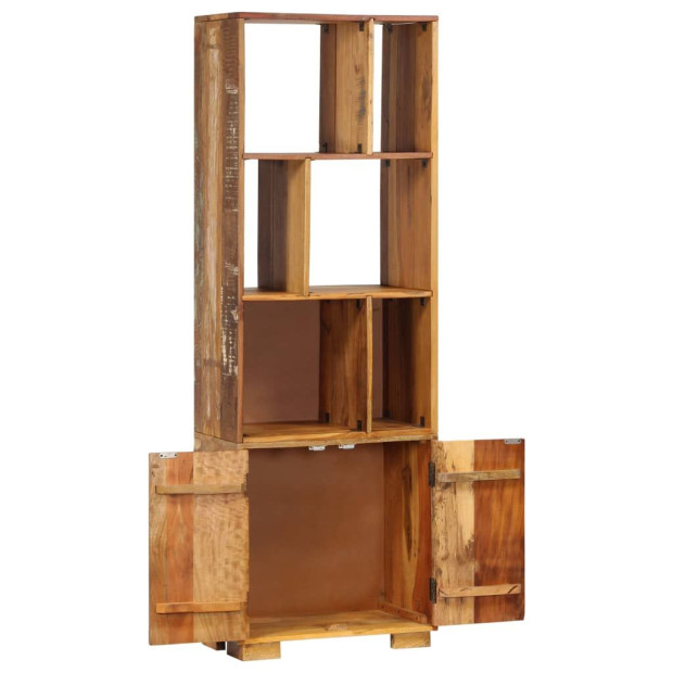 Bookshelf 60x35x180 Cm Solid Reclaimed Wood Image 4