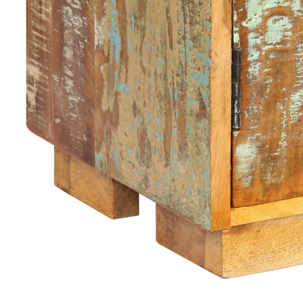 Bookshelf 60x35x180 Cm Solid Reclaimed Wood Image 6