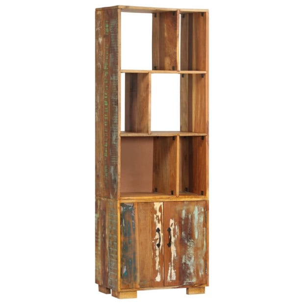 Bookshelf 60x35x180 Cm Solid Reclaimed Wood Image 8
