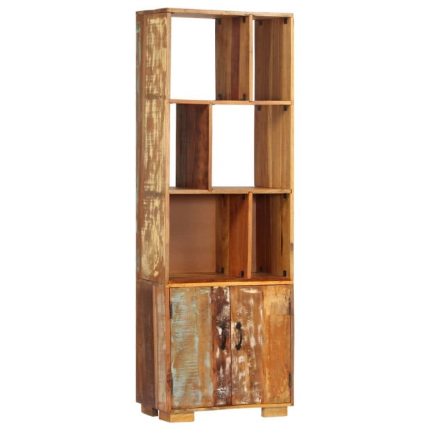 Bookshelf 60x35x180 Cm Solid Reclaimed Wood Image 9