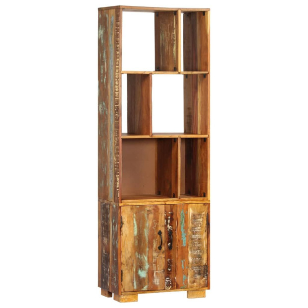 Bookshelf 60x35x180 Cm Solid Reclaimed Wood Image 10