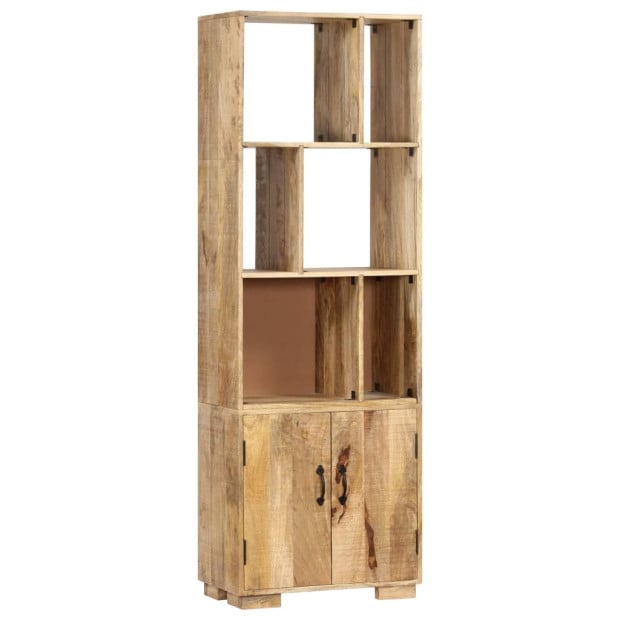 Bookshelf 60x35x180 Cm Solid Mango Wood Image 11