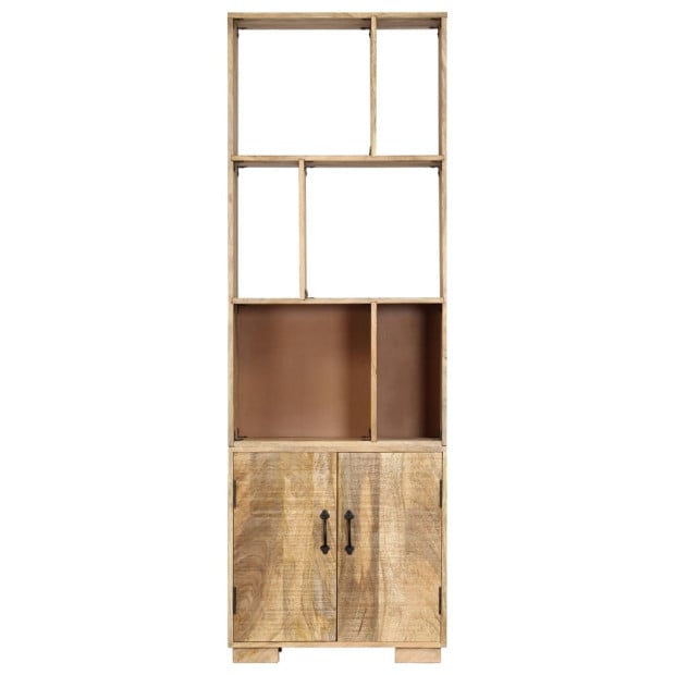 Bookshelf 60x35x180 Cm Solid Mango Wood Image 4