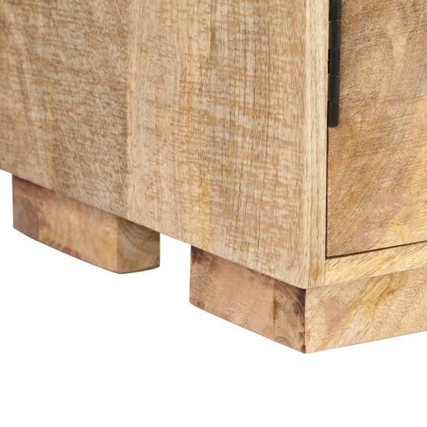 Bookshelf 60x35x180 Cm Solid Mango Wood Image 6