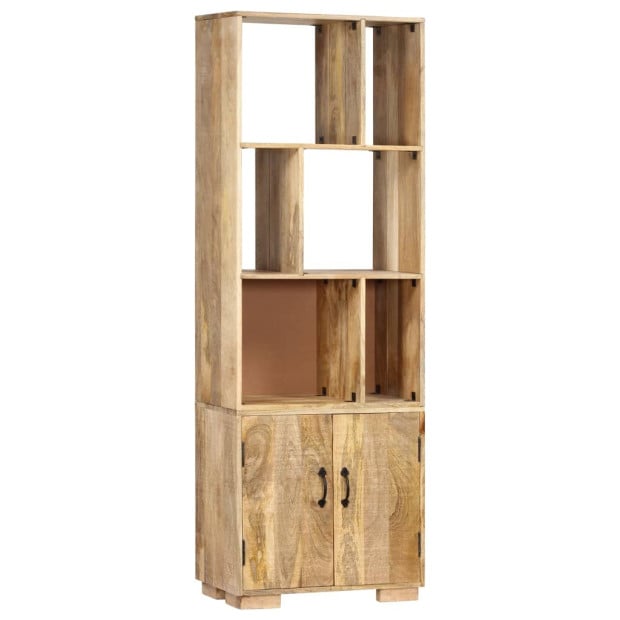 Bookshelf 60x35x180 Cm Solid Mango Wood Image 8