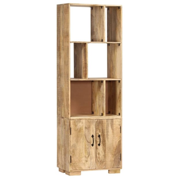Bookshelf 60x35x180 Cm Solid Mango Wood Image 9