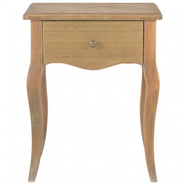 Nightstand 40x30x50 Cm Solid Pine Wood Image 2