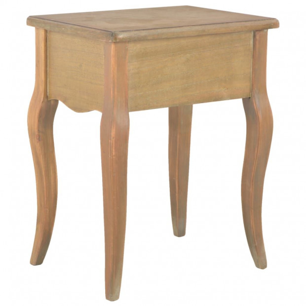 Nightstand 40x30x50 Cm Solid Pine Wood Image 5