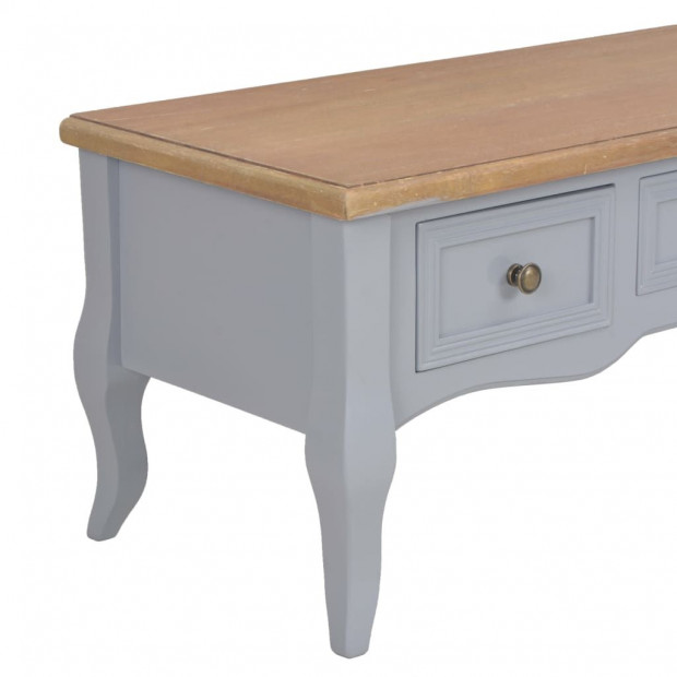 Tv Grey 100x35x35 Cm Wood