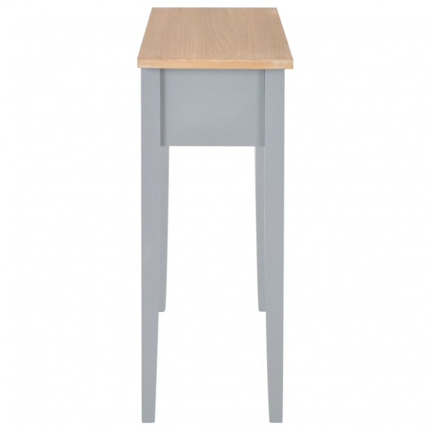Dressing Console Table Grey 79x30x74 Cm Wood Image 5