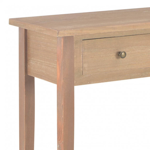 Dressing Console Table Brown 79x30x74 Cm Wood Image 6