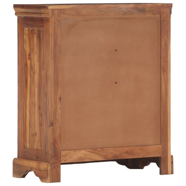 Sideboard 62x30x75 Cm Solid Acacia Wood Image 6
