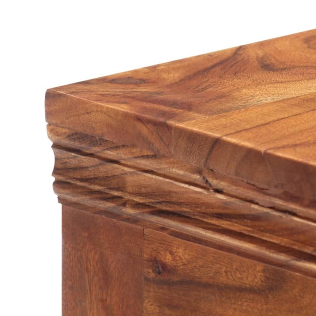 Sideboard 62x30x75 Cm Solid Acacia Wood Image 8