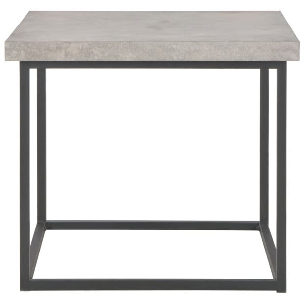 Coffee Table 55x55x53 Cm Concrete Look Image 2