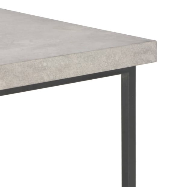 Coffee Table 55x55x53 Cm Concrete Look Image 4