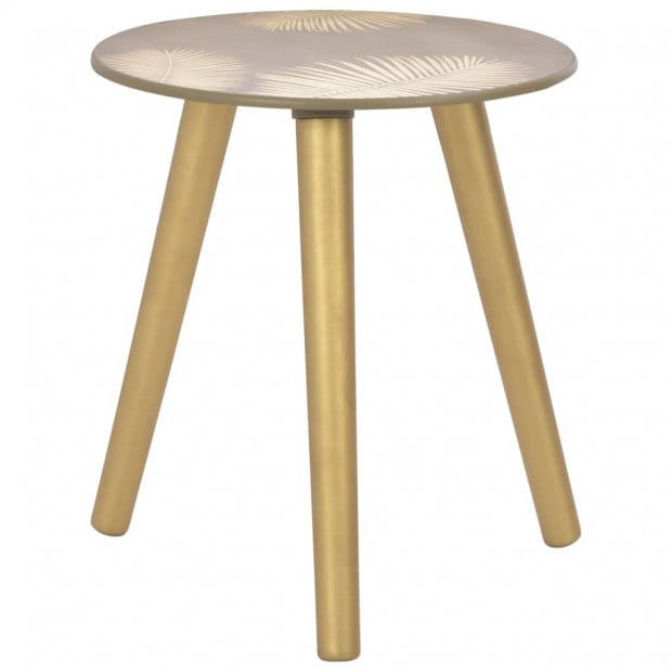 Nesting Side Tables 2 Pcs Gold 40x45 Cm/30x40 Cm Mdf Image 2