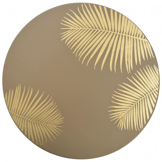 Nesting Side Tables 2 Pcs Gold 40x45 Cm/30x40 Cm Mdf Image 4