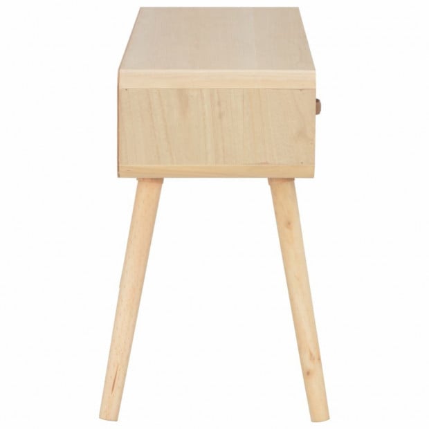 Console Table 100x35x68 Cm Solid Wood Image 5