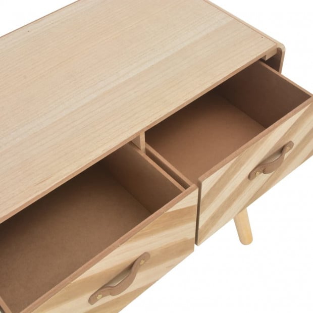 Console Table 100x35x68 Cm Solid Wood Image 6