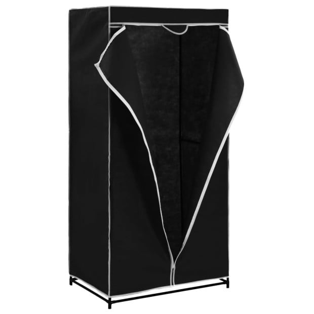 Wardrobes 2 Pcs Black 75x50x160 Cm Image 6
