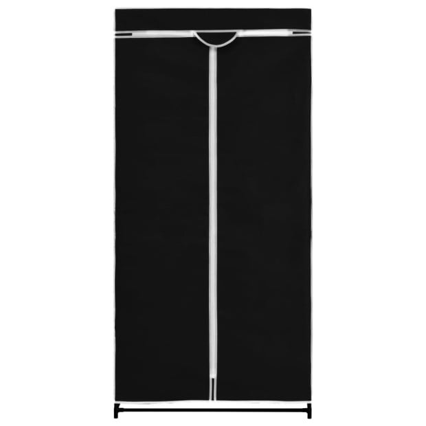 Wardrobes 2 Pcs Black 75x50x160 Cm Image 7