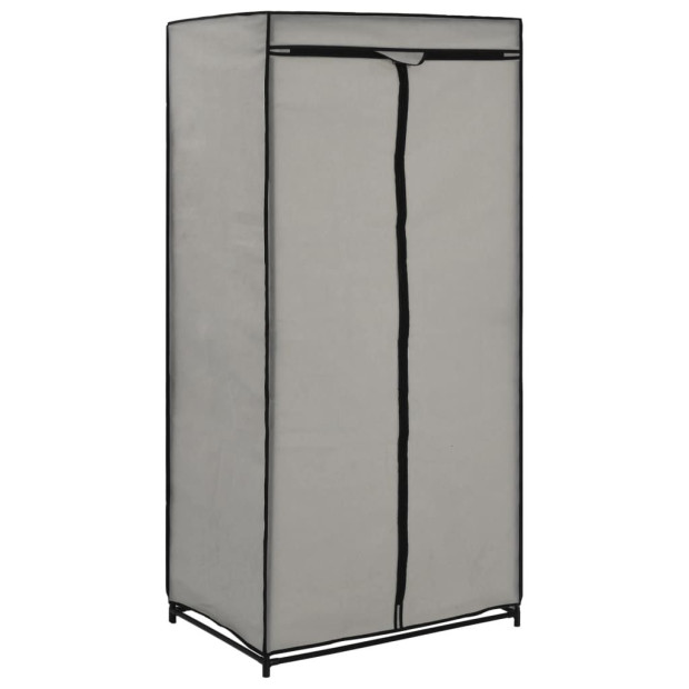 Wardrobes 2 Pcs Grey 75x50x160 Cm Image 5