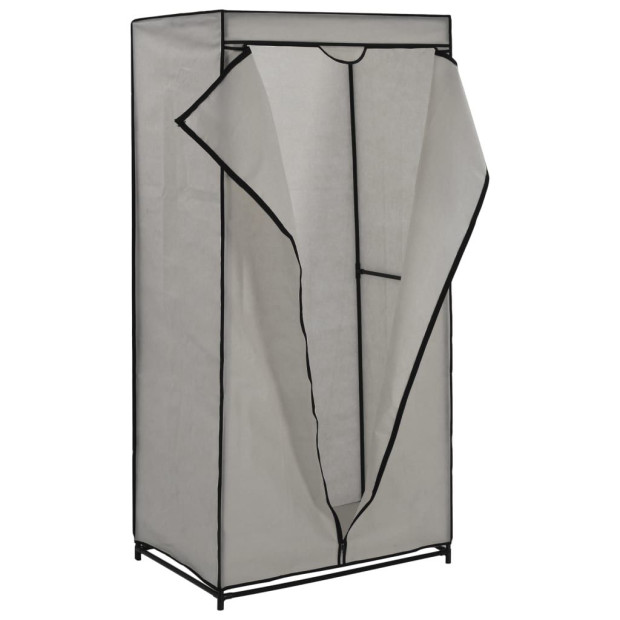 Wardrobes 2 Pcs Grey 75x50x160 Cm Image 6