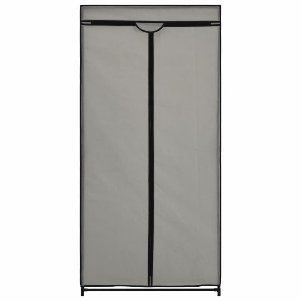 Wardrobes 2 Pcs Grey 75x50x160 Cm Image 7
