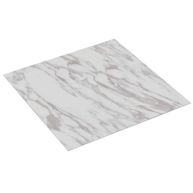 Self-adhesive PVC Flooring Planks 5.11 White Marble Image 2