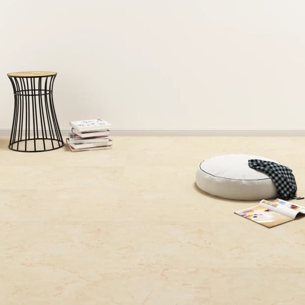 Self-adhesive Pvc Flooring Planks 5.11 M? Beige