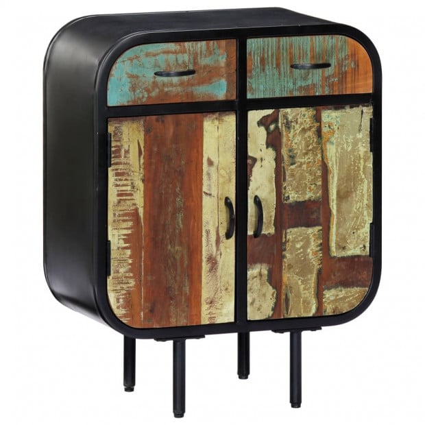 Sideboard 60x30x75 Cm Solid Reclaimed Wood Image 11