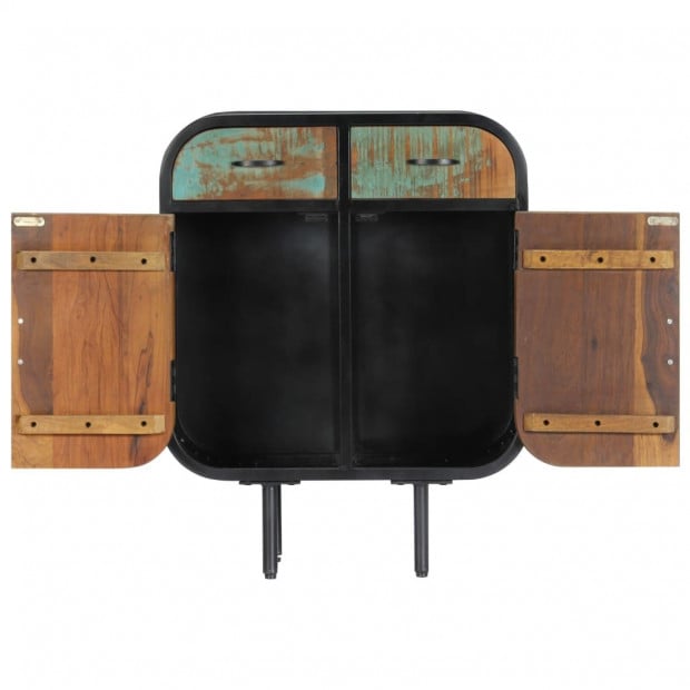 Sideboard 60x30x75 Cm Solid Reclaimed Wood Image 5