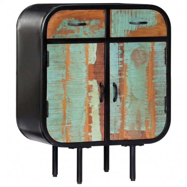 Sideboard 60x30x75 Cm Solid Reclaimed Wood Image 8