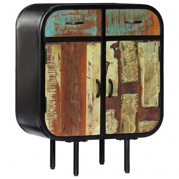 Sideboard 60x30x75 Cm Solid Reclaimed Wood Image 9