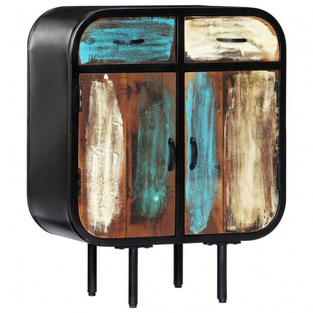 Sideboard 60x30x75 Cm Solid Reclaimed Wood Image 10