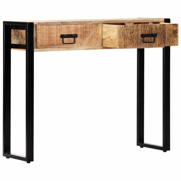 Console Table 90x30x75 Cm Solid Mango Wood Image 4