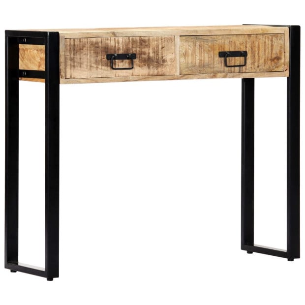 Console Table 90x30x75 Cm Solid Mango Wood Image 8