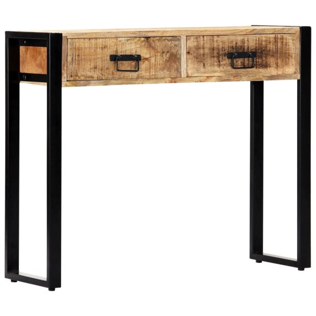 Console Table 90x30x75 Cm Solid Mango Wood Image 9