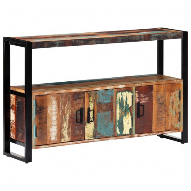 Sideboard 120x30x75 Cm Solid Reclaimed Wood Image 5
