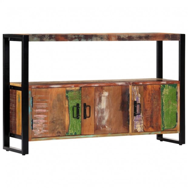 Sideboard 120x30x75 Cm Solid Reclaimed Wood Image 10