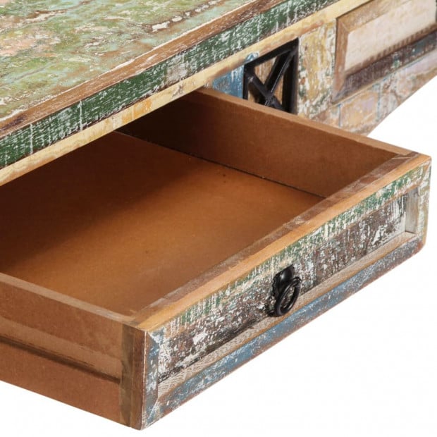 Console Table 120x40x75 Cm Solid Reclaimed Wood Image 7