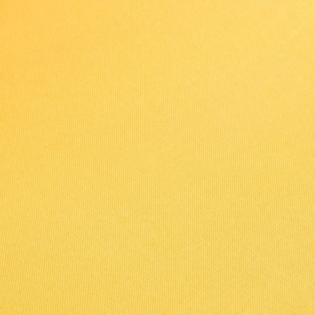 Dining Chairs 4 Pcs Yellow Fabric Solid Wood Image 3