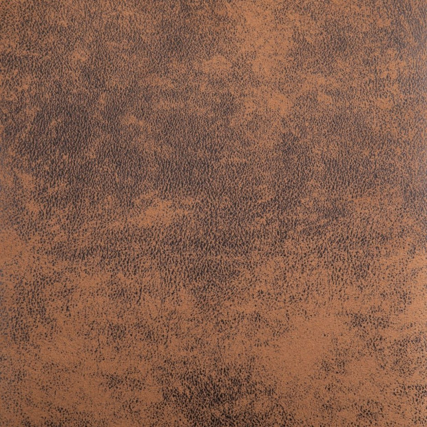 Dining Chairs 2 Pcs Brown Faux Suede Leather Image 2