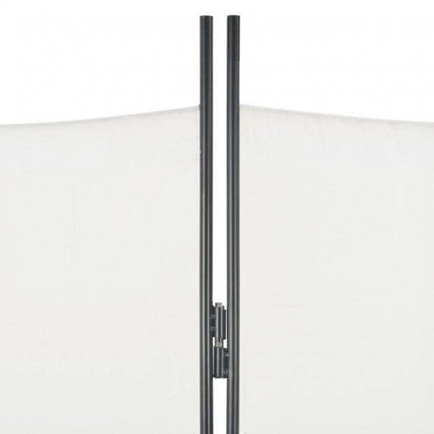 3-panel Room Divider White 120x180 Cm Image 5