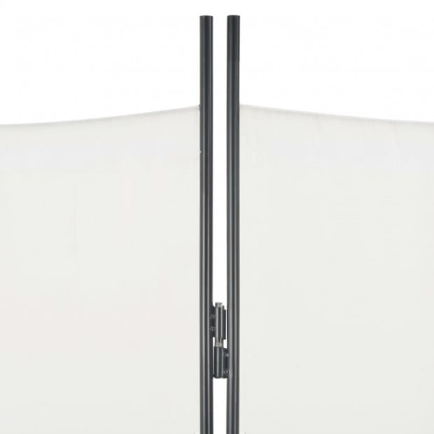 5-panel Room Divider White 200x180 Cm Image 5