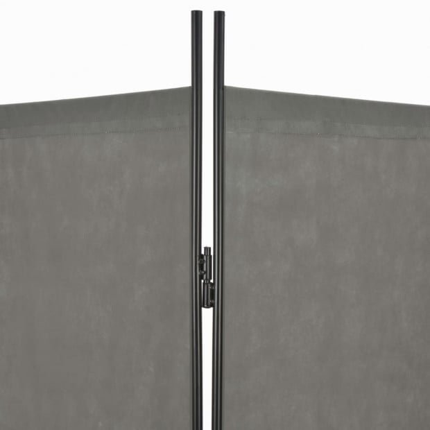 6-panel Room Divider Anthracite 240x180 Cm Image 5
