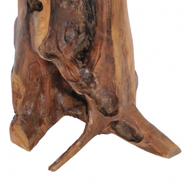 Coffee Table 40x40 Cm Solid Teak Wood Image 2