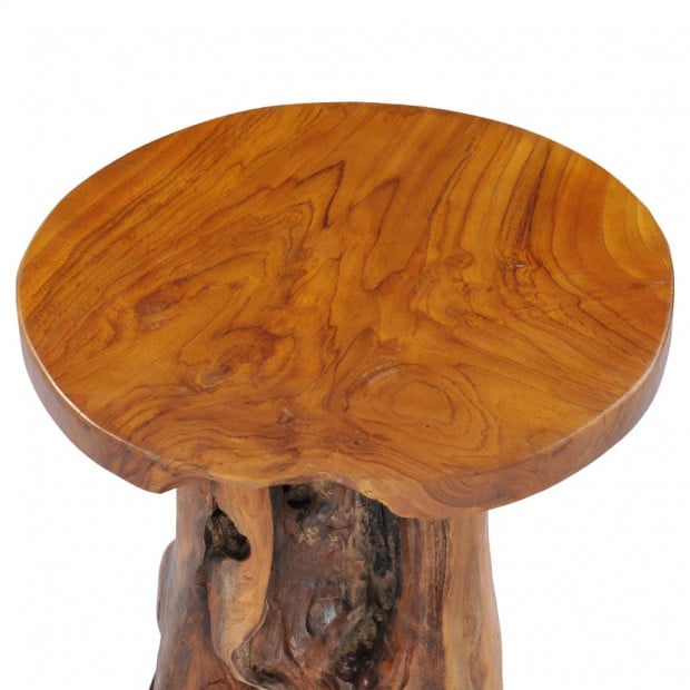Coffee Table 40x40 Cm Solid Teak Wood Image 3