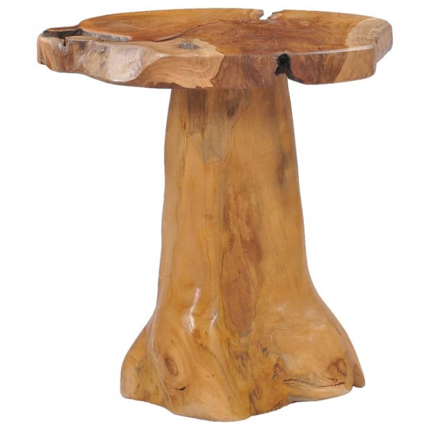 Coffee Table 40x40 Cm Solid Teak Wood Image 6