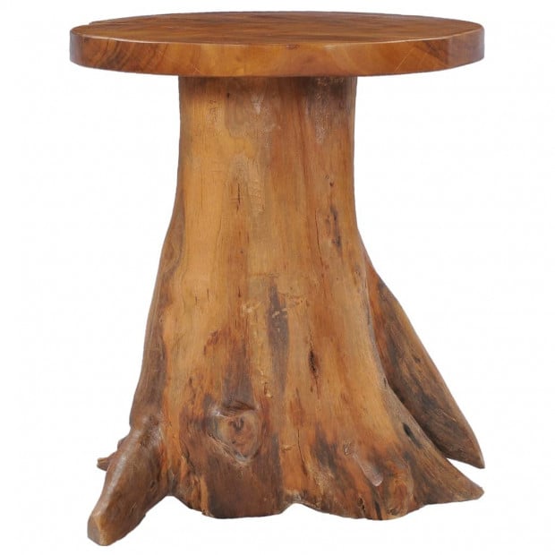 Coffee Table 40x40 Cm Solid Teak Wood Image 7